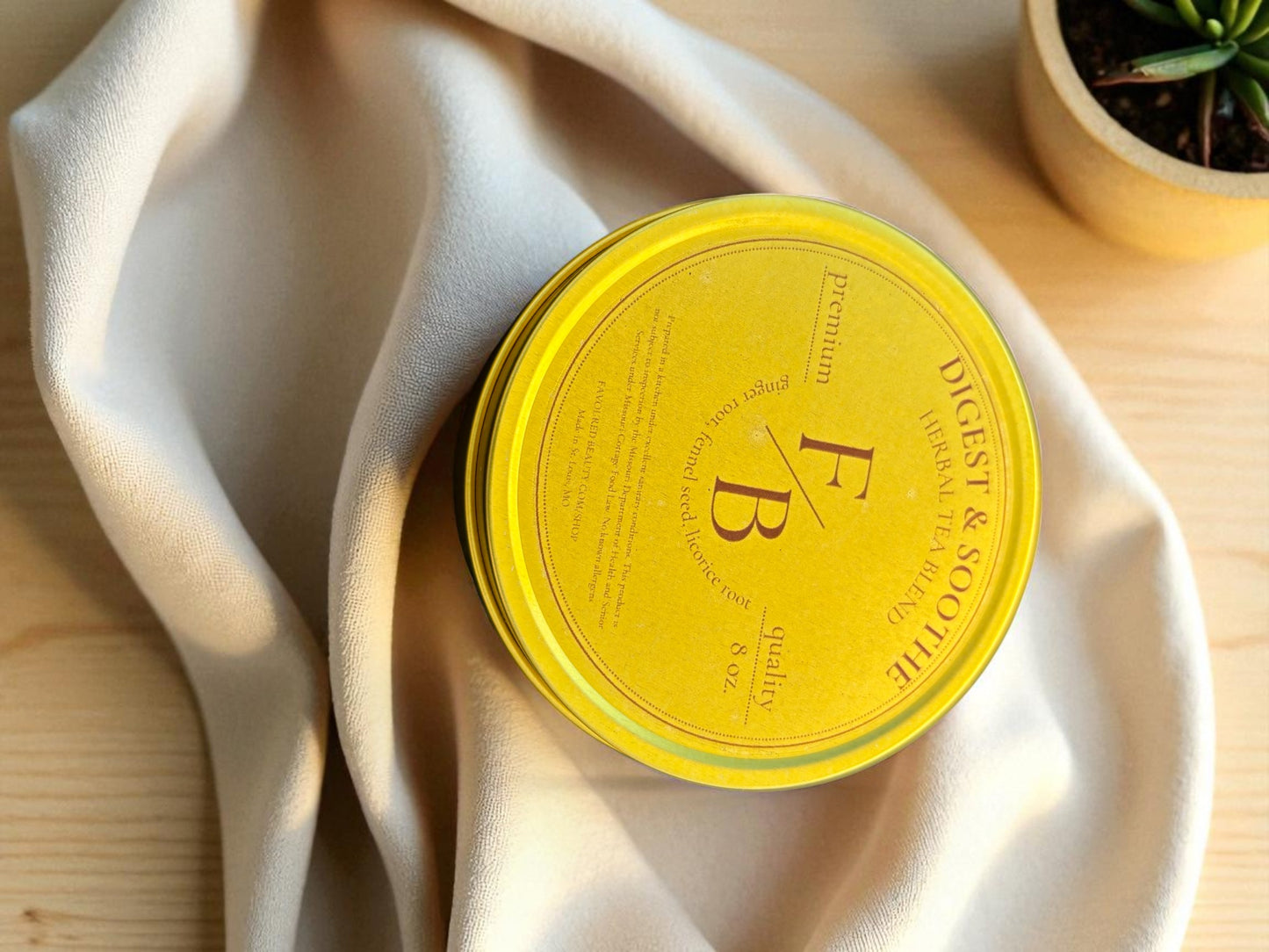 Digest & Soothe – Herbal Tea for Gentle Digestion