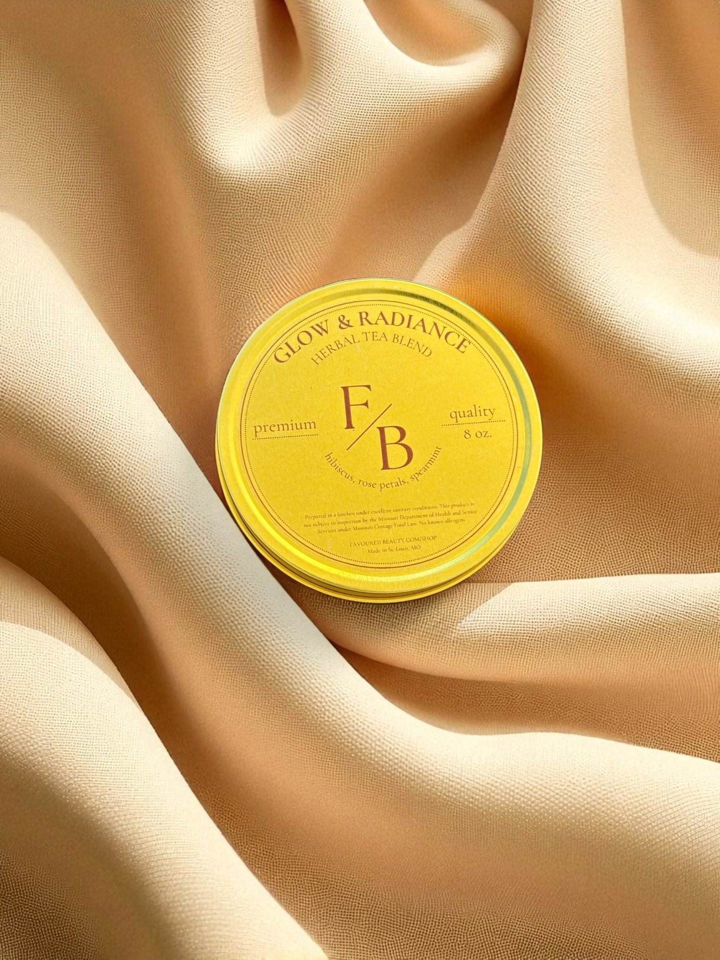 Glow & Radiance – Herbal Tea for Skin Radiance & Balance