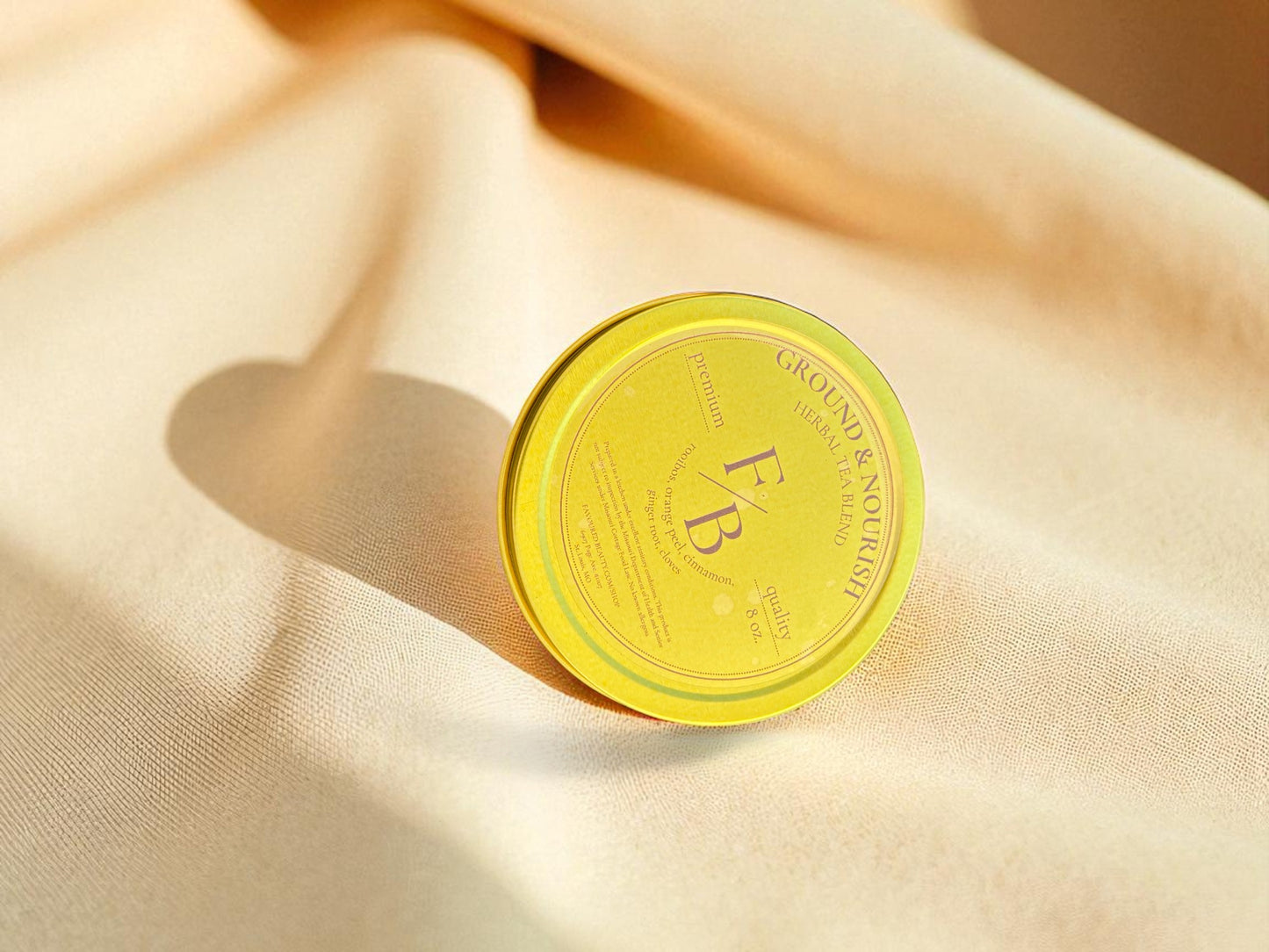 Ground & Nourish – Earthy-Spiced Rooibos Herbal Tea