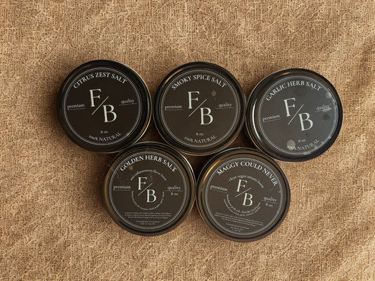 Herb Salt Collection – Small-Batch Artisan Seasoning Blends